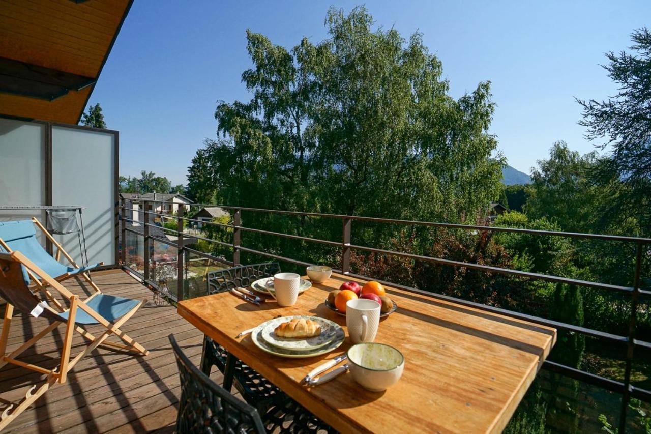 La Tournette Superb Quiet Apartment 300 Meters From The Lake Sévrier Exteriér fotografie